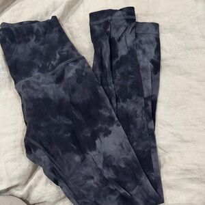 Lululemon diamond dye pitch grey graphite Leggings